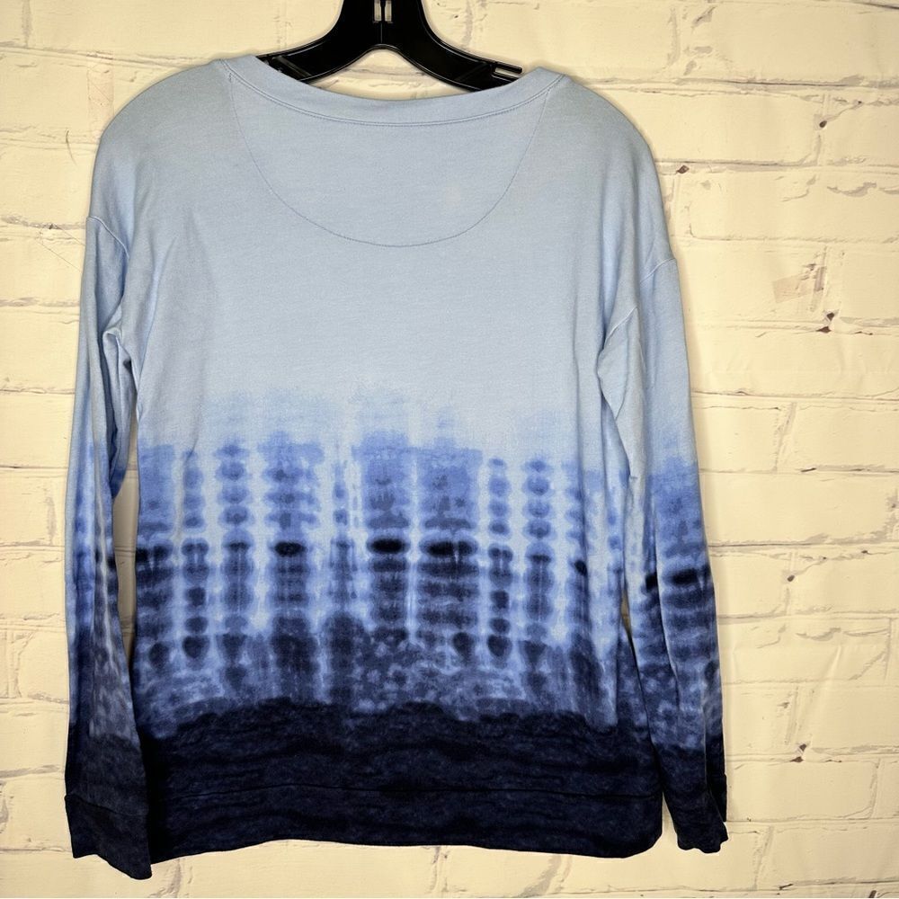 Talbots XS blue top - Picture 4 of 5